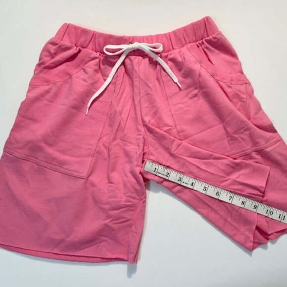 Go Softwear Size M Pacific Workout Shorts with Front Pockets - Flamingo Pink - Picture 3 of 13